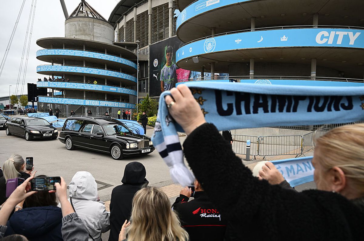 Cortegiul funerar al lui Ricky Hatton