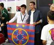 FCSB, jucători, Charalambous și MM Stoica, la Salonul Auto