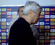 Momentul în care Mircea Lucescu își pierde controlul și trece la jigniri / FOTO: Capturi @digisport.ro