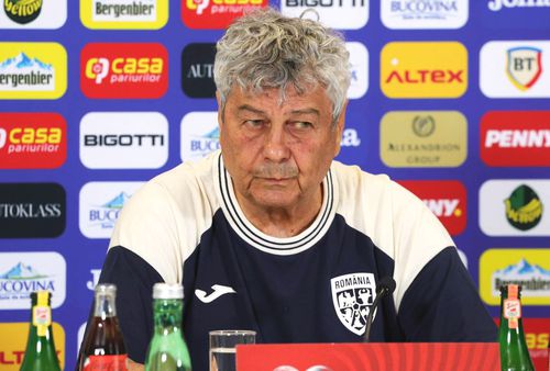 Mircea Lucescu, selecționerul României, în cadrul conferinței de presă / foto: Ionuț Iordache - GSP