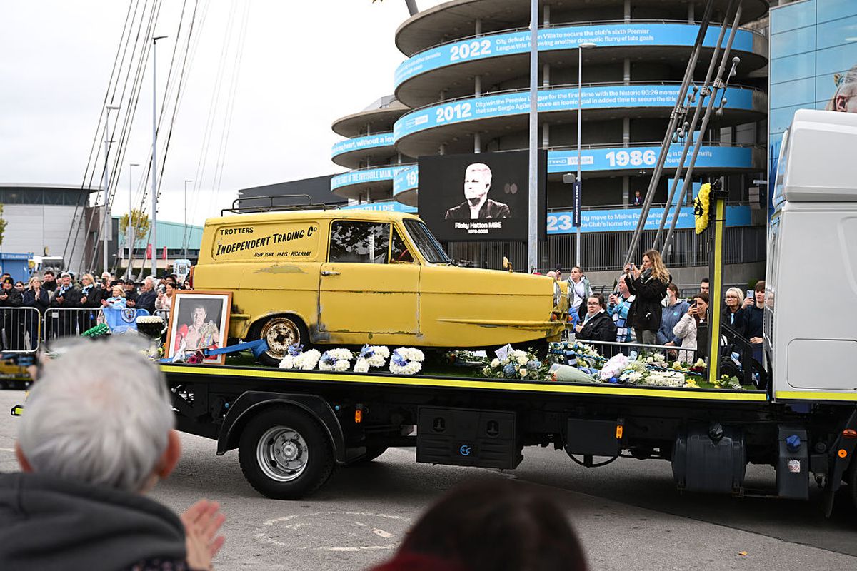 Cortegiul funerar al lui Ricky Hatton