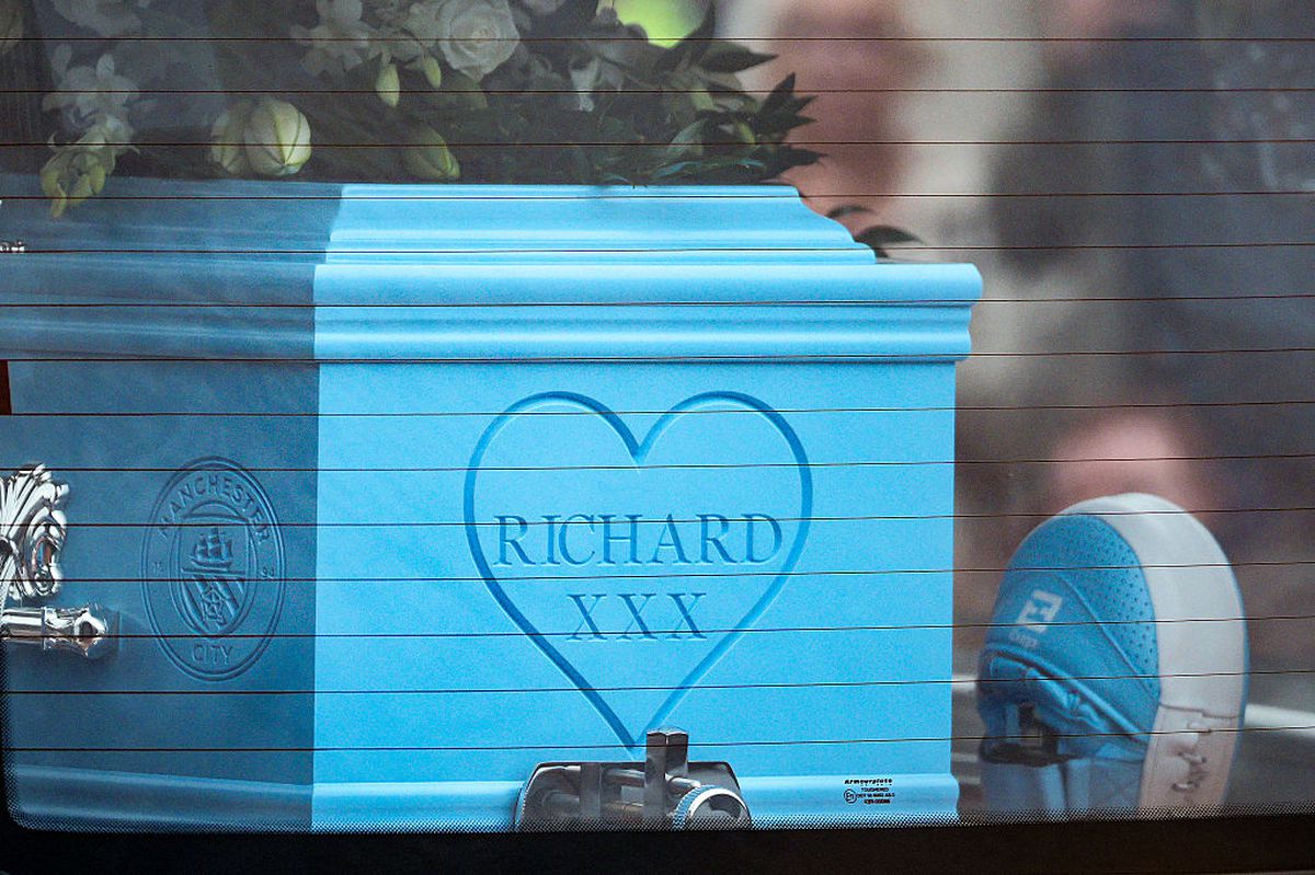 Cortegiul funerar al lui Ricky Hatton