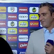 Momentul în care Mircea Lucescu își pierde controlul și trece la jigniri / FOTO: Capturi @digisport.ro