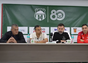 Conferință de presă comună înainte de amicalul lui Dinamo din Macedonia de Nord » Mirko Ivanovski a vorbit în română: „În continuare mă uit la meciurile lor”