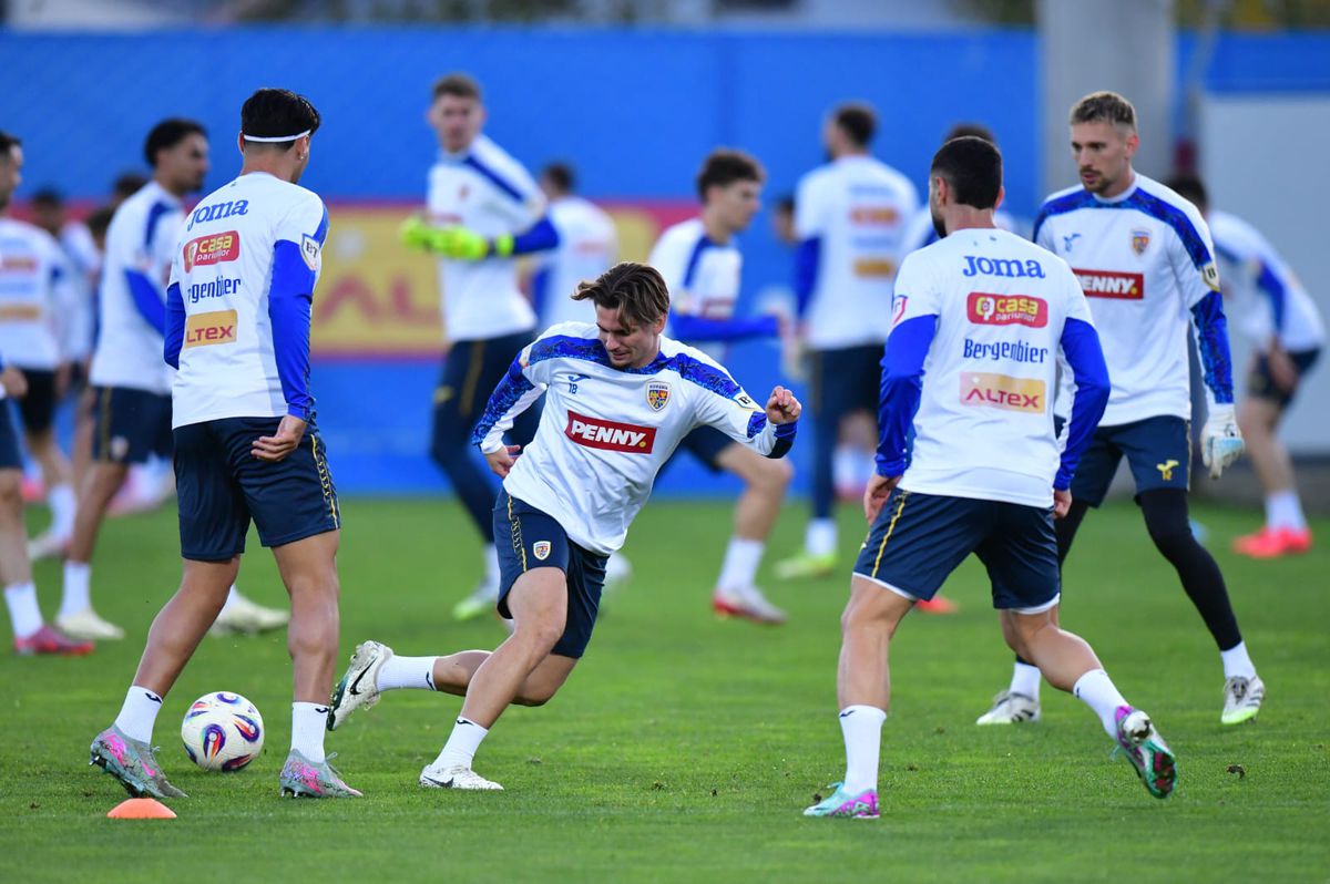 Imagini de la antrenamentul oficial al României înainte de meciul cu Austria / Foto: Cristi Preda (GSP)