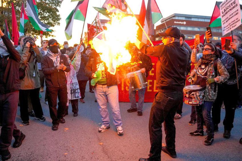 Proteste violente cu puțin timp înainte de Norvegia - Israel