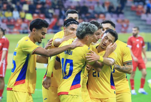 Ianis Hagi, gol cu Republica Moldova / FOTO: Ionuț Iordache (GSP.ro)