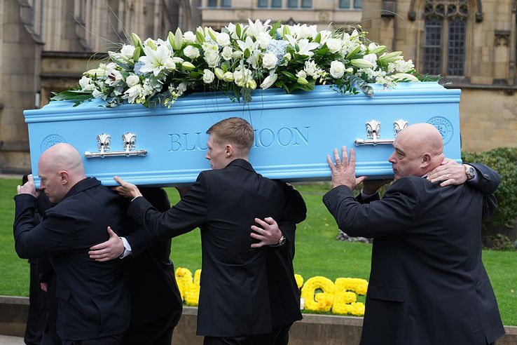 Cortegiul funerar al lui Ricky Hatton/ foto Getty Images