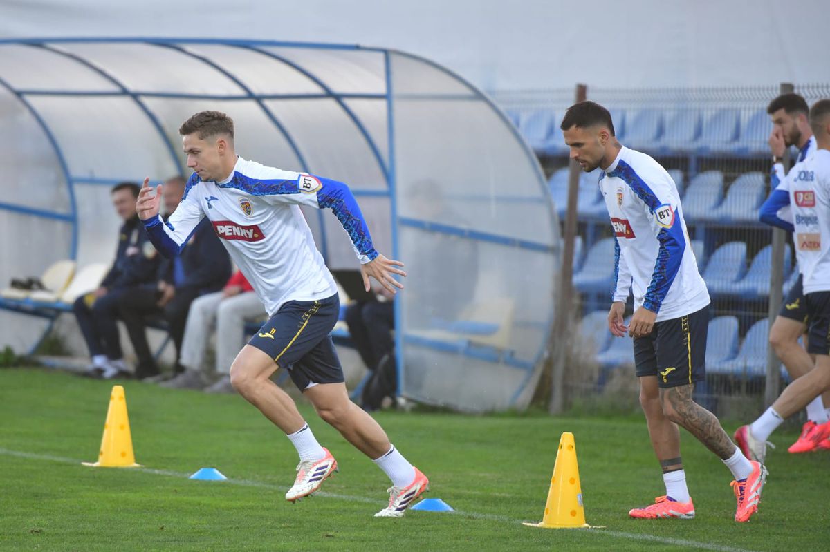 Imagini de la antrenamentul oficial al României înainte de meciul cu Austria / Foto: Cristi Preda (GSP)