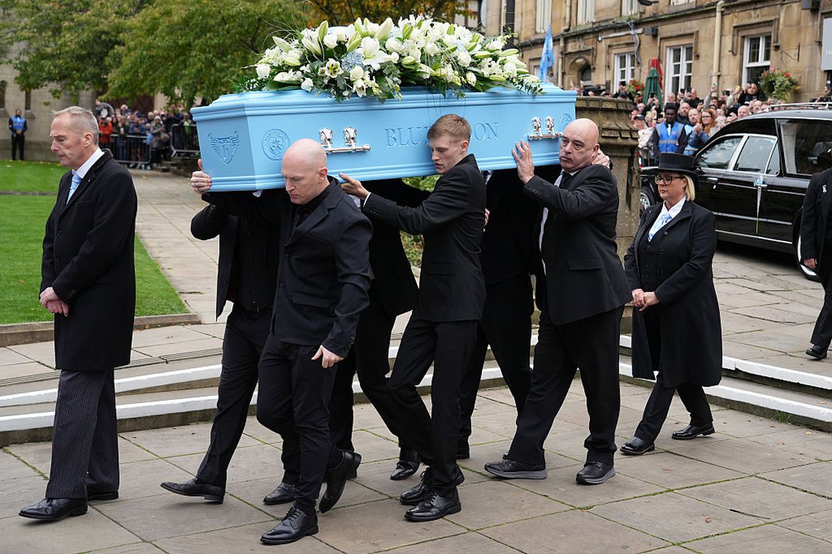 Cortegiul funerar al lui Ricky Hatton