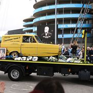 Cortegiul funerar al lui Ricky Hatton/ foto Getty Images