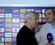 Momentul în care Mircea Lucescu își pierde controlul și trece la jigniri / FOTO: Capturi @digisport.ro