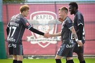 Rapid, set în amicalul de azi » Noul jucător a reușit o „dublă”