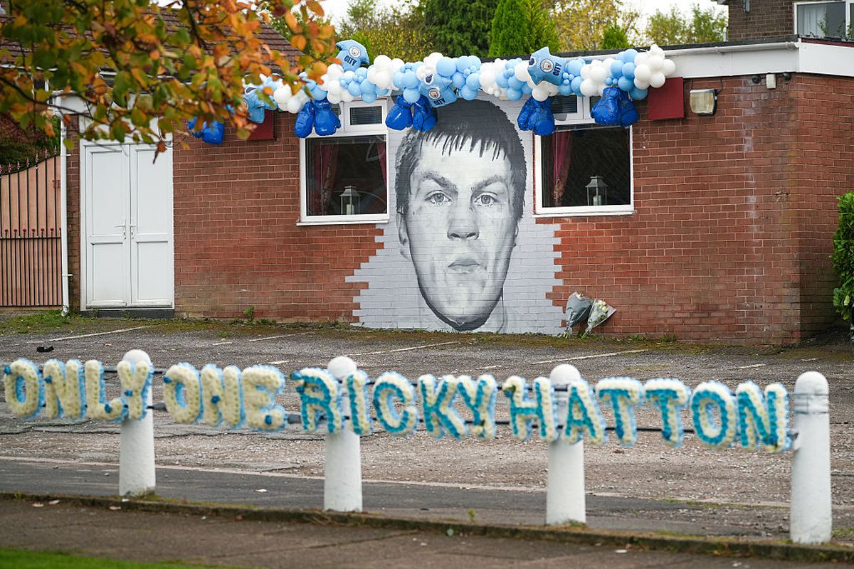 Cortegiul funerar al lui Ricky Hatton