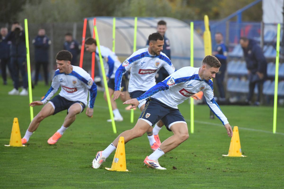 Imagini de la antrenamentul oficial al României înainte de meciul cu Austria / Foto: Cristi Preda (GSP)