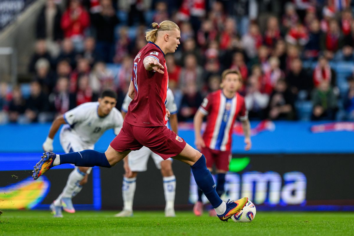 Fază rară: Erling Haaland a ratat două penalty-uri în Norvegia - Israel!