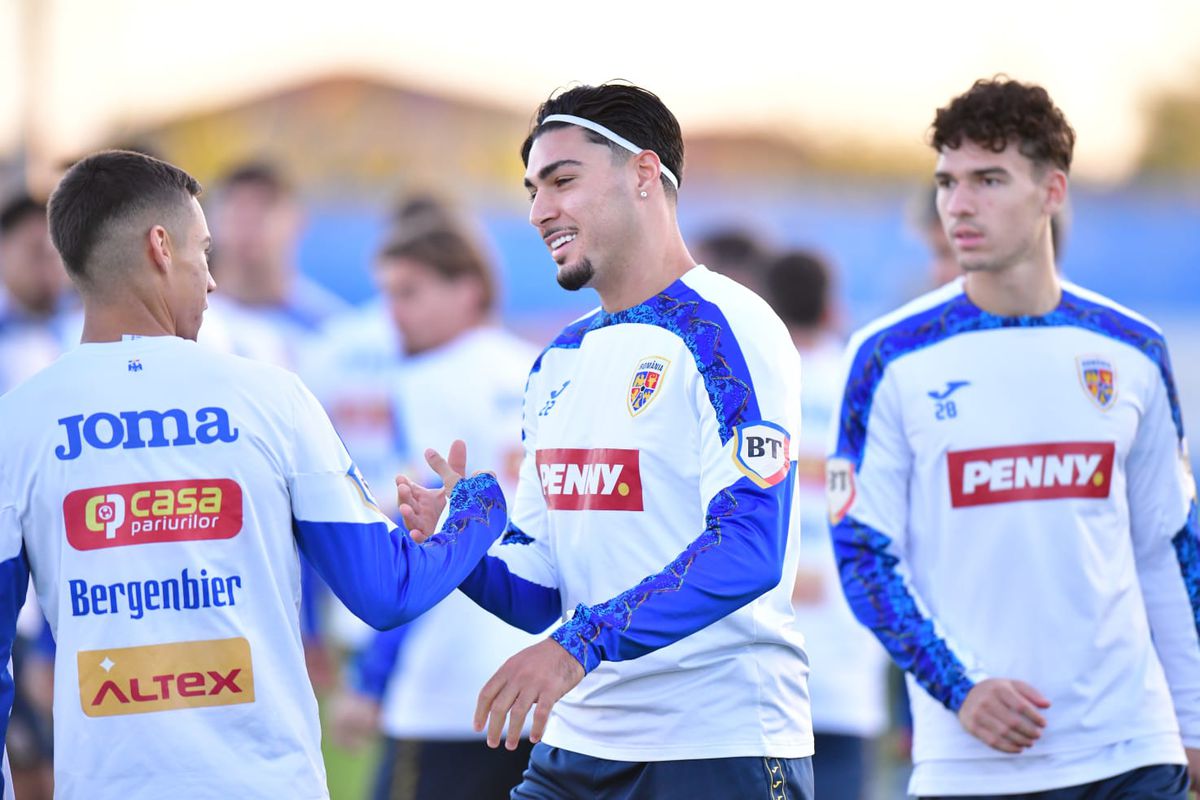 Imagini de la antrenamentul oficial al României înainte de meciul cu Austria / Foto: Cristi Preda (GSP)