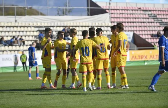 România U19, remontada cu Cipru U19 într-un amical disputat la Voluntari