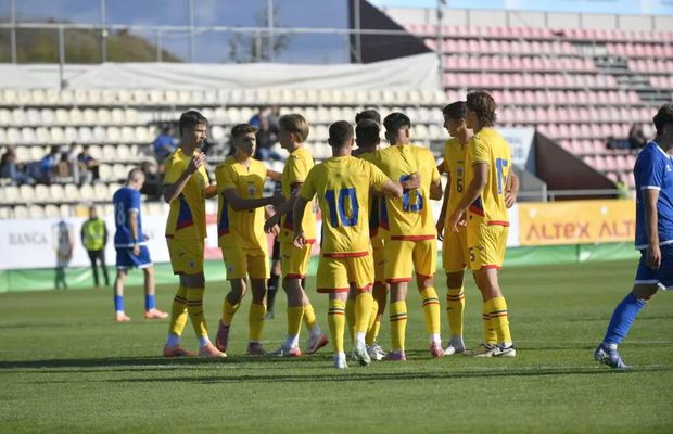 România U19, remontada cu Cipru U19 într-un amical disputat la Voluntari
