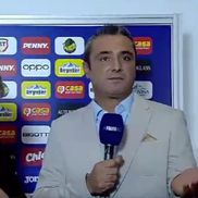 Momentul în care Mircea Lucescu își pierde controlul și trece la jigniri / FOTO: Capturi @digisport.ro