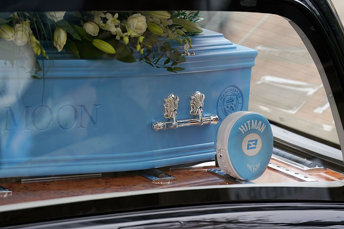Cortegiul funerar al lui Ricky Hatton