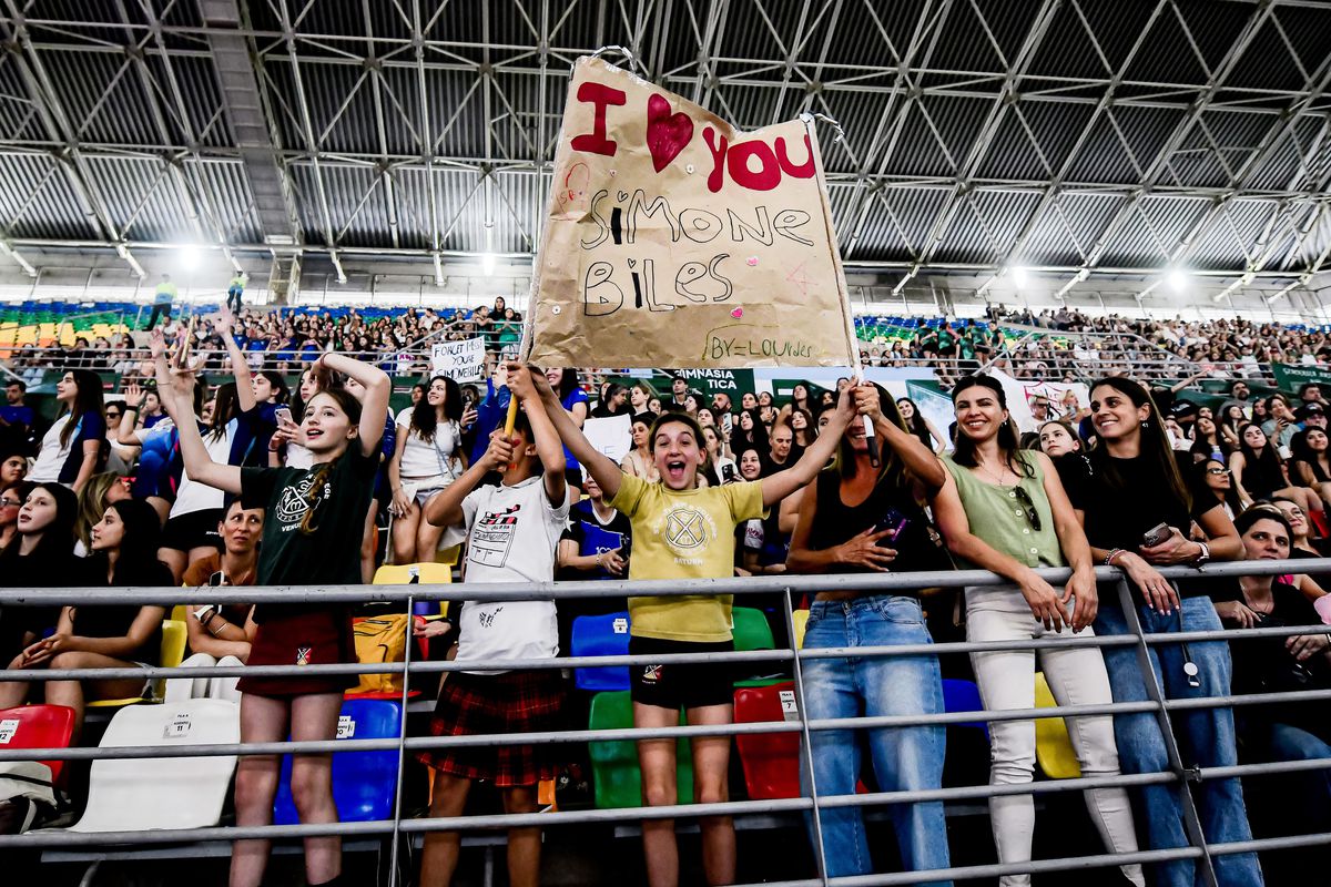 Simone Biles în Argentina