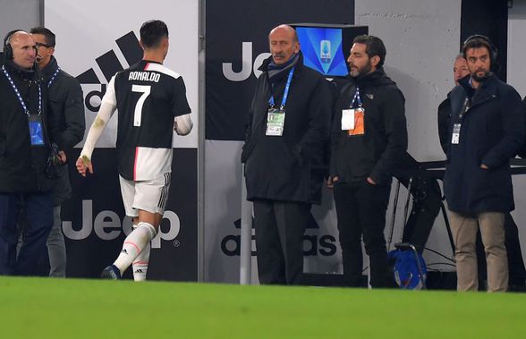 JUVENTUS - MILAN 1-0 // Sarri a reacționat după ce a fost sfidat de Ronaldo: „Chestiunea asta o va rezolva cu colegii!”