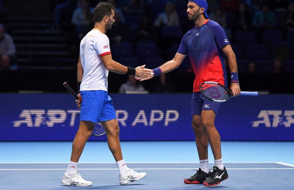 VIDEO Horia Tecău și Jean-Julien Rojer au pierdut primul meci de la Turneul Campionilor