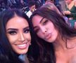 Adelina Pestrițu și Kim Kardashian