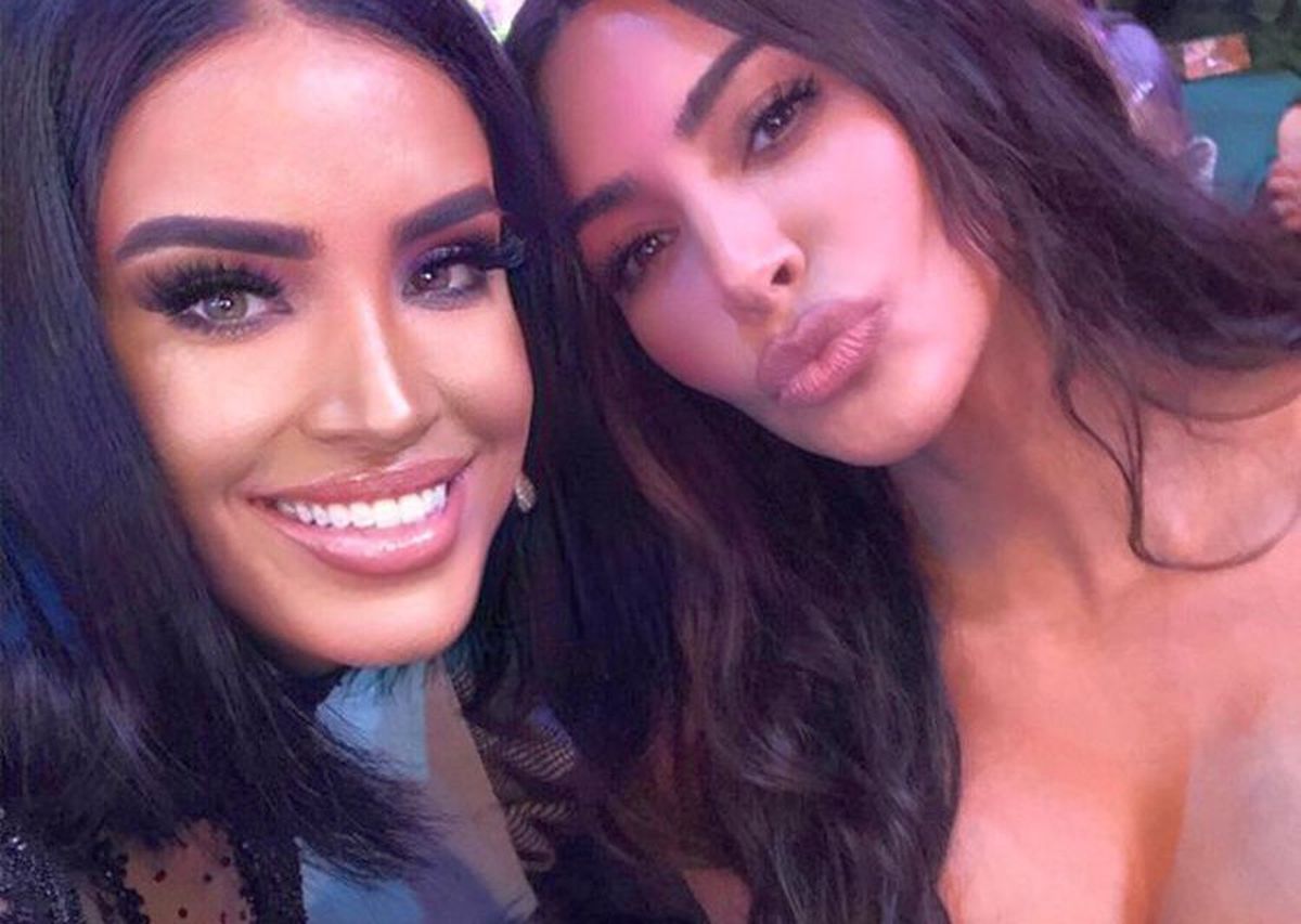 Adelina Pestrițu și Kim Kardashian