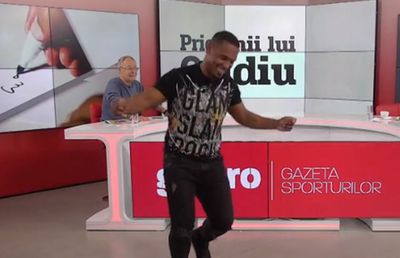 VIDEO EXCLUSIV Eric de Oliveira, show total la „Prietenii lui Ovidiu”! A încins „Pamporea” în studioul GSP: „La Viitorul toți mă numeau machedon negru”