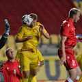 România s-a distrat în prima repriză a amicalului cu Belarus. Cele 4 goluri marcate de „tricolori” au produs reacții virulente în presa de la Minsk.