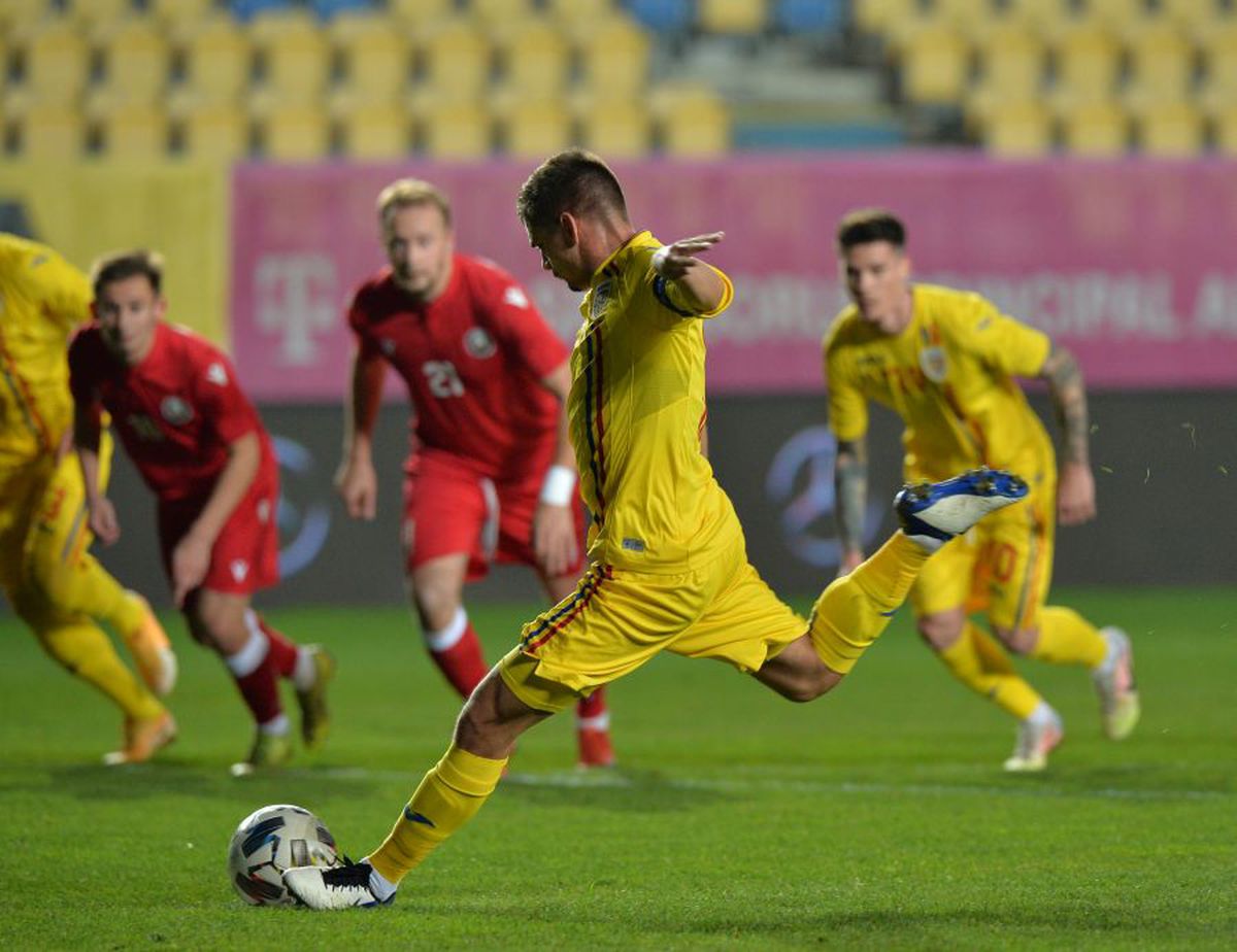 ROMÂNIA - BELARUS. Pariul lui Rădoi, repriză dezastruoasă cu Belarus! A debutat cu gol, dar a comis două gafe majore