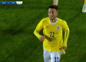 2-1 e scorul lui Lobonț! România U20 învinge Polonia U20 după un gol norocos