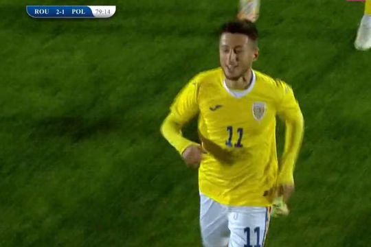 România U20 a învins-o cu 2-1 Polonia U20 într-un amical disputat la Voluntari, pe stadionul „Anghel Iordănescu”.