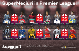 Alege-ți favoritele în SuperEtapa din Premier League!