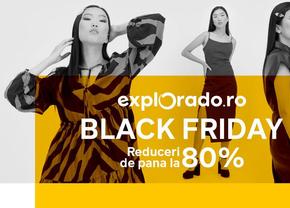 Black Friday aduce reduceri de până la 80 la sută pe Explorado.ro