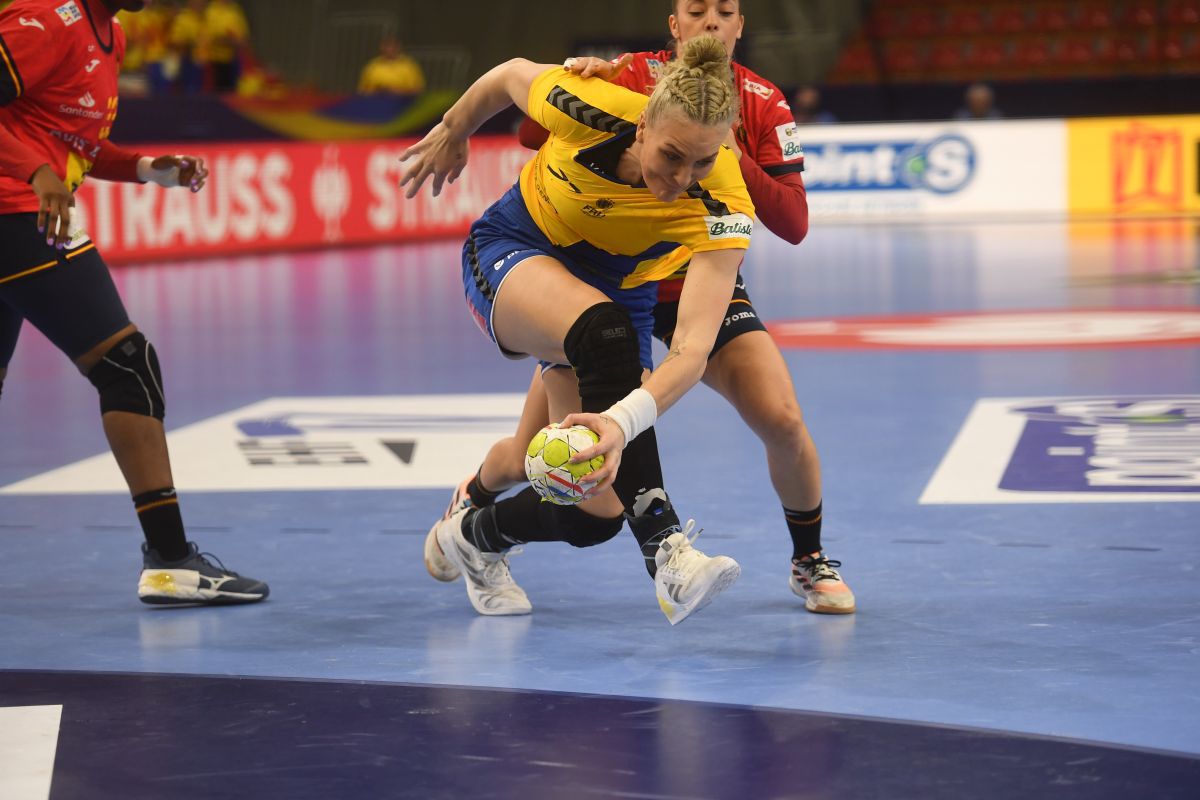 FOTO România - Spania, handbal 11.11.2022