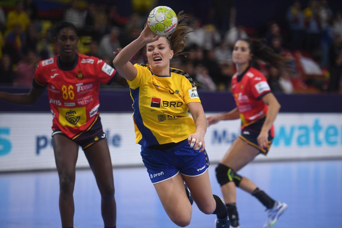 FOTO România - Spania, handbal 11.11.2022
