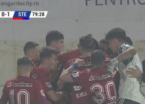 Chiajna - CSA Steaua, decis de o gafă URIAȘĂ de arbitraj!