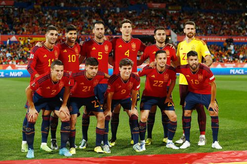 Echipa națională a Spaniei.
Foto: Imago Images