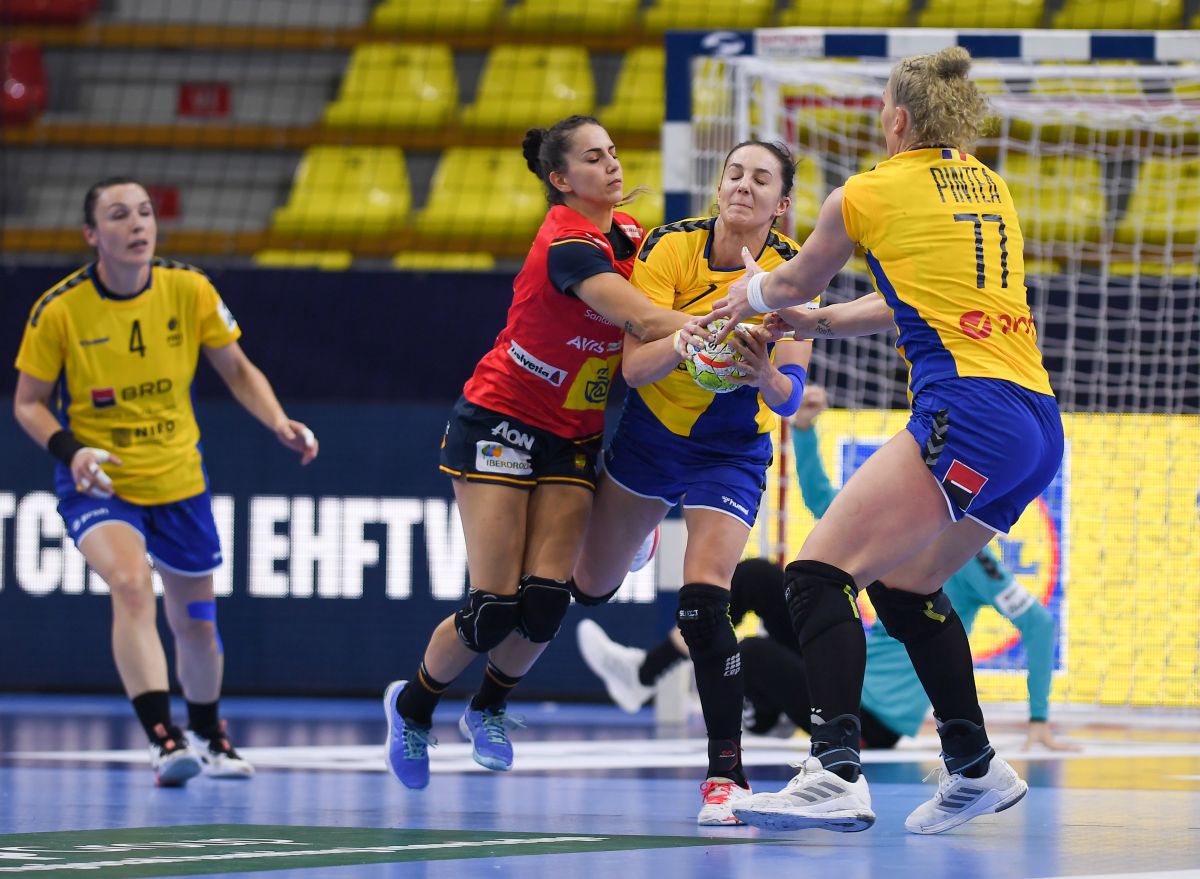FOTO România - Spania, handbal 11.11.2022