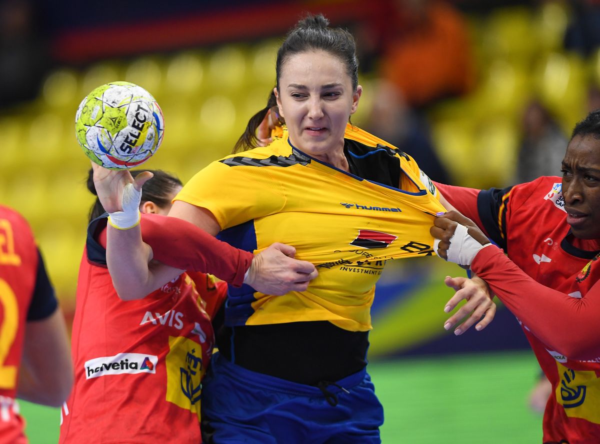 FOTO România - Spania, handbal 11.11.2022