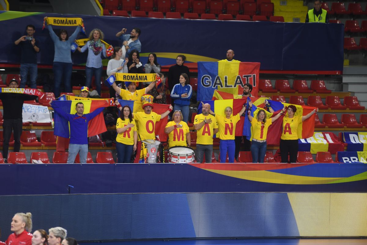 FOTO România - Spania, handbal 11.11.2022