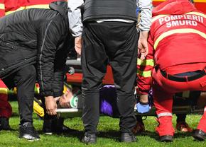 Starea goalkeeper-ului făcut KO în Cupă: „Am o durere de cap destul de puternică. N-am avut puls câteva secunde”