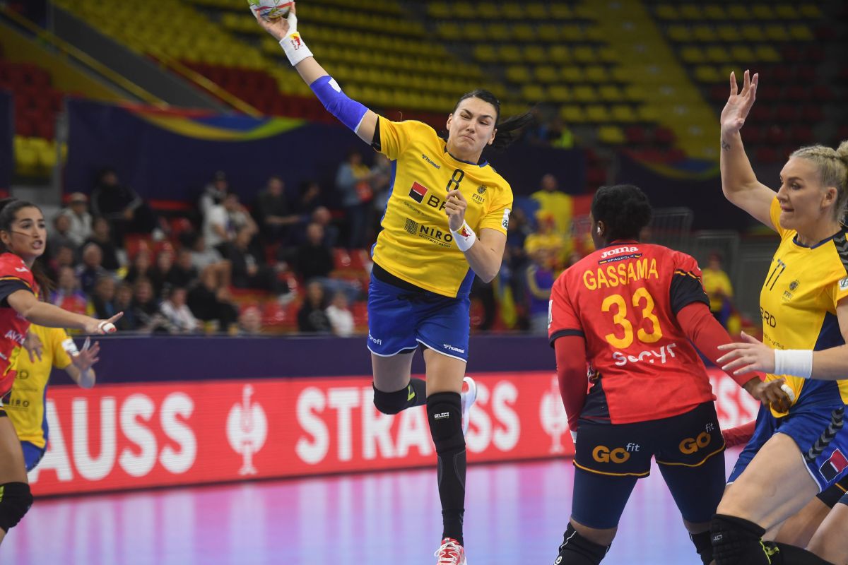 FOTO România - Spania, handbal 11.11.2022