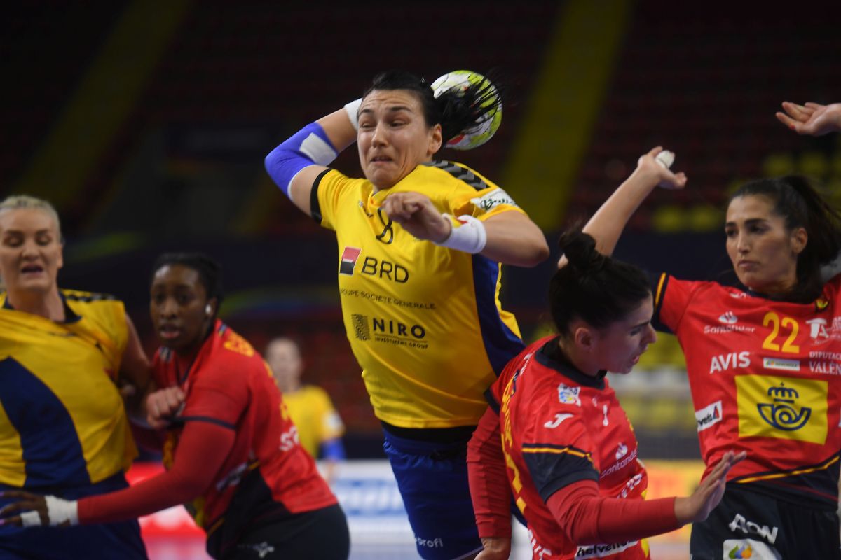 FOTO România - Spania, handbal 11.11.2022