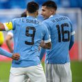 Nicolas de la Cruz, Luis Suarez și Maxi Olivera, internaționali uruguayeni.
Foto: Imago Images