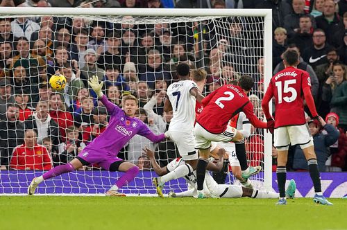 Lindelof a înscris unicul gol din Manchester United - Luton Town // foto: Imago Images