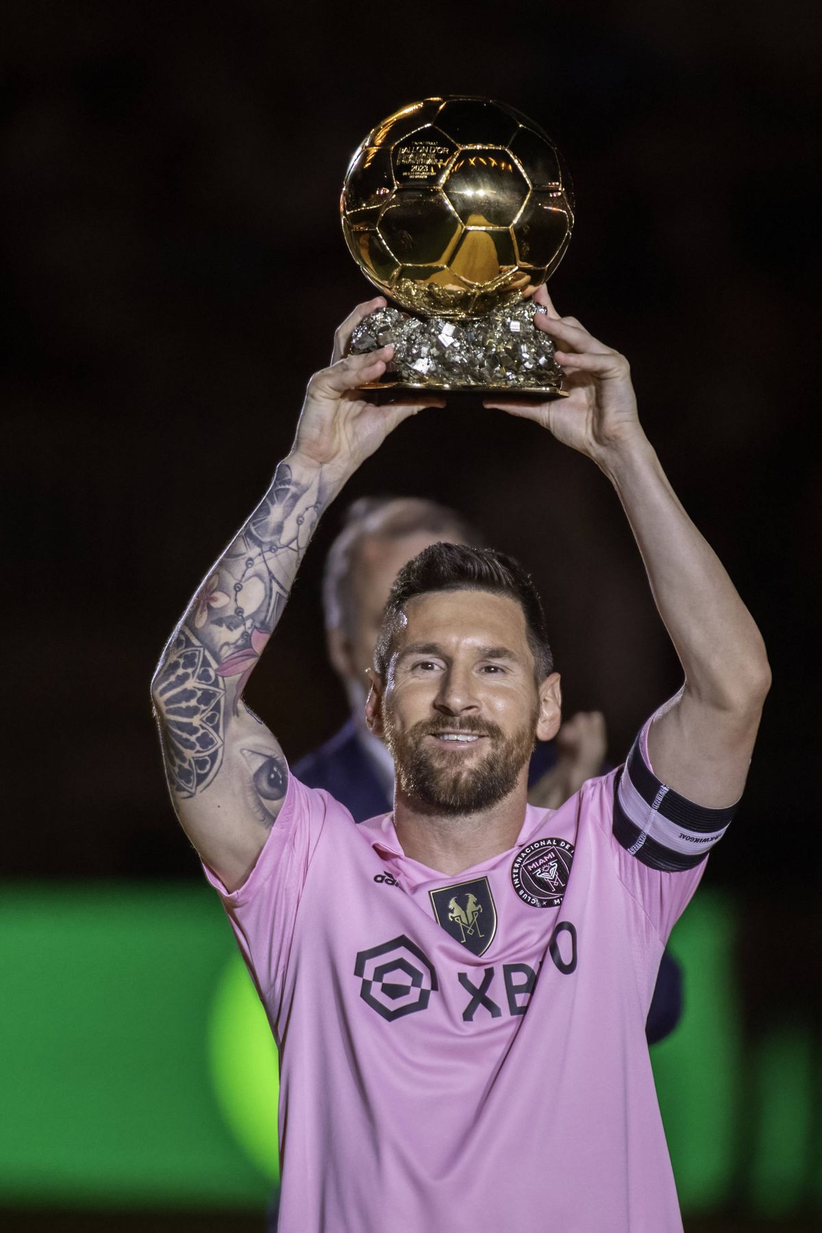 Lionel Messi a prezentat Balonul de Aur fanilor lui Inter Miami